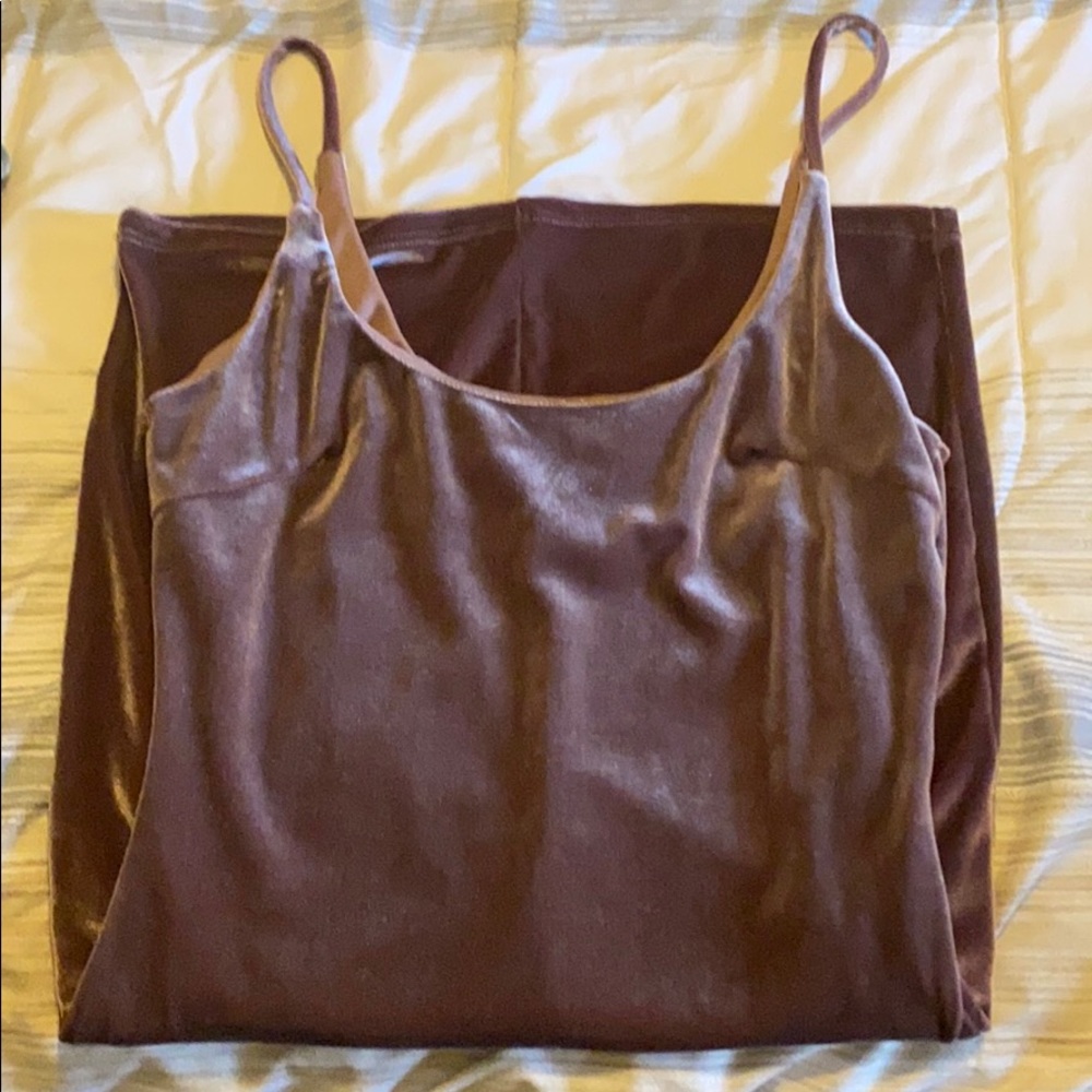 Velvet/Velour Mini Dress